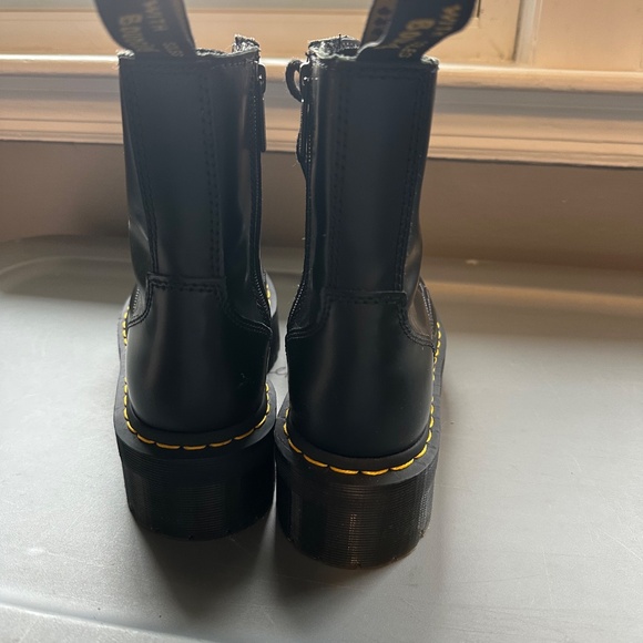 DR.Martens Jardon Boot Black Lace up & zip side Women's 8 - Picture 4 of 8